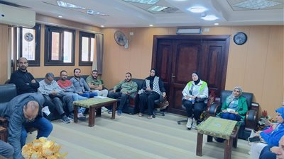  وكيل صحة الدقهلية يتابع  مع قيادات الطب العلاجي مؤشرات الأداء