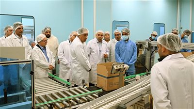 رئيس الوزراء يفتتح توسعات مصنع 