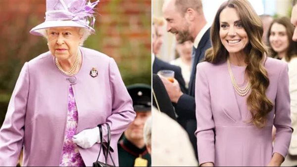 كيت ميدلتون تسير على خطى الملكة الراحلة إليزابيث في الذكرى المئوية لها
