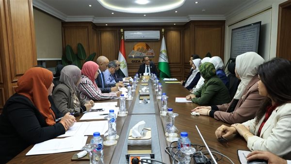 محافظ الجيزة يترأس لجنة القيادات لاختيار المتقدمين لشغل مناصب مديري عموم إدارات بالإسكان والزراعة