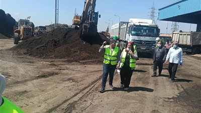 لجان المرور بالدقهلية  تتابع أداء الشركة المصرية لتدوير المخلفات الصلبة ايكارو