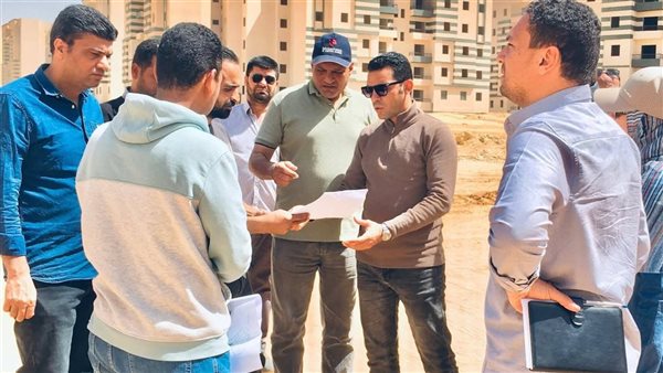 حدائق العاصمة.. متابعة ميدانية لتنفيذ وحدات الإسكان الإجتماعي بالمرحلة الخامسة بالإعلان 14