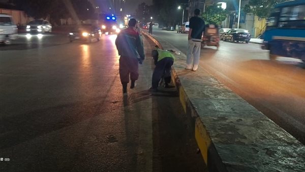 محافظ الجيزة يقود جولة ليلية لمتابعة مستوى الخدمات بمناطق القصبجي والمنيب