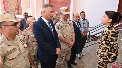 محافظ جنوب سيناء يشهد ختام التدريب العملي المشترك «صقر 165»