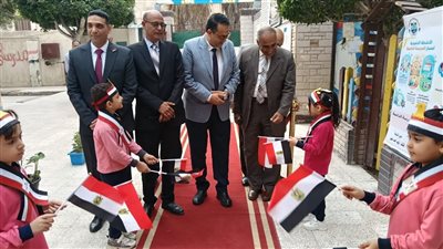 افتتاح معرض التربية الفنية بإدارة شرق طنطا