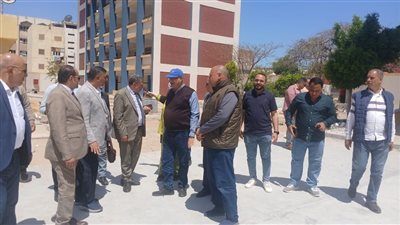 مدير تعليم البحيرة يتفقد المشروعات الجديدة بأبو المطامير
