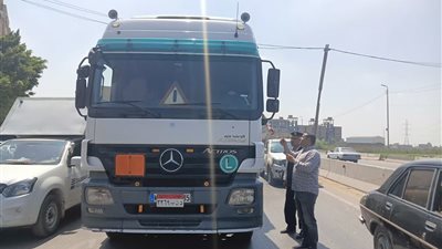 حملة للكشف عن تعاطي المواد المخدرة والمخالفات المرورية  بطريق المنصورة الدائري