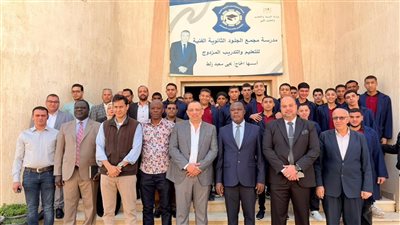وفد كيني في مدينة الجلود بالعاشر من رمضان لفتح آفاق تعاون صناعي جديد