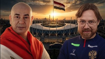 إستاد مصر يتأهب لقمة عالمية بين مصر وروسيا استعدادًا للمونديال 
