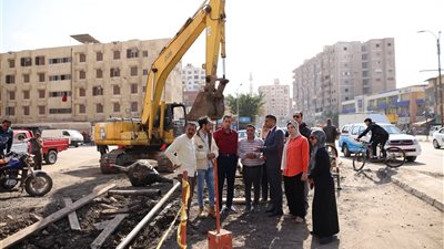 نائب محافظ الدقهلية يتفقد عدد من مشروعات الصرف الصحي 