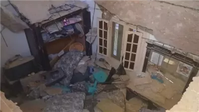 فاجعة جديدة بمحرم بك بالإسكندرية.. 11 مصاباً في انهيار جزئي لعقار بشارع المنزلاوي