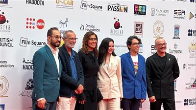 نجوم الفن وصناع السينما يزينون ريد كاربت ختام مهرجان الإسكندرية للفيلم القصير