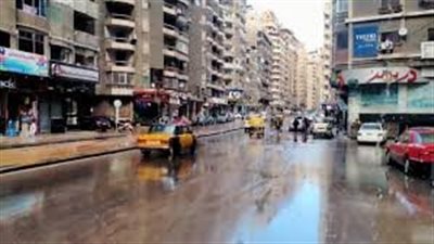 بسبب المنخفض الجوي.. أمطار غزيرة تسيطر على شوارع الأسكندرية