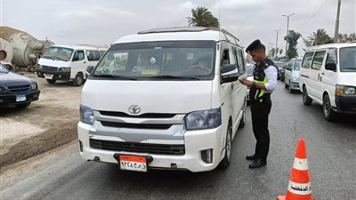  حملة للكشف عن تعاطي المواد المخدرة بطريق ميت غمر القاهرة بالدقهلية 