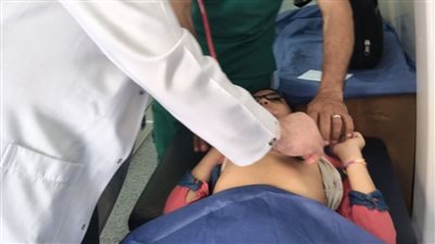 قافلة طبية تخدم 600 مواطن بمنيا القمح