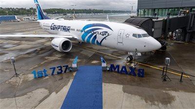 بوينج ومصر للطيران يعلنان عن تسليم أولى صفقة طائرات(B737-8Max)