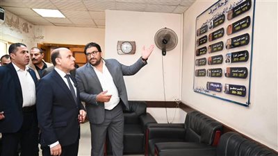 محافظ الغربية يتفقد فرع الهيئة العامة للتأمين الصحي