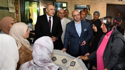  معرض الحرف اليدوية للمتحررات من الأمية بالفيوم 
