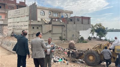 حملة مكبرة لرفع المخالفات بطلخا بالدقهلية 