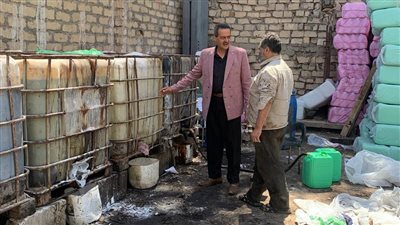 ضبط كميات ضخمة من الوقود وسلع فاسدة خلال حملات بالشرقية