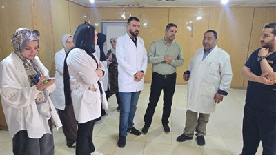 وكيل الطب العلاجي بالدقهلية يتفقد سير العمل بمستشفى بلقاس