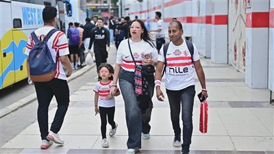 حافلات جماهير الزمالك تتحرك إلى ملعب برج العرب (صور)
