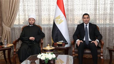 وزيرا الرياضة والأوقاف يبحثان آليات التعاون المشترك