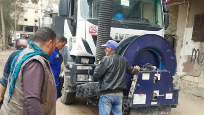 صيانة استباقية لشبكات الصرف بديرب نجم