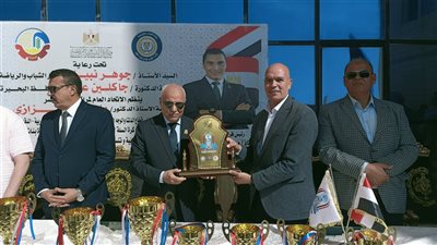 ختام فعاليات الدوري الرياضي لمراكز الشباب بالوجه البحري 