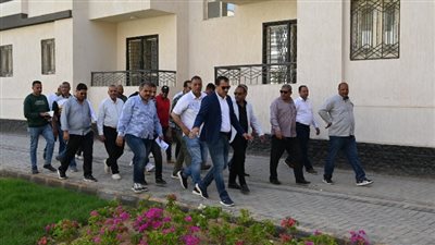 امتابعة مشروع «سكن لكل المصريين – حي النرجس المرحلة الخامسة» بالشرقية
