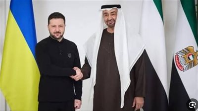 الرئيس الإماراتي يبحث مع نظيره الأوكراني التعاون المشترك
