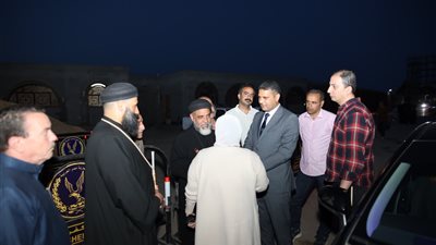 نائب محافظ الدقهلية يتفقد استعدادات احتفالات مولد القديسة دميانة 