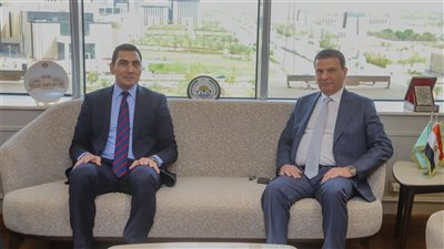 وزيرا الرياضة والزراعة يبحثان عدداً من الملفات المشتركة وسبل تعزيز التعاون بين الوزارتين