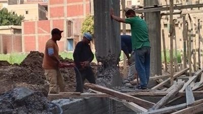 إزالة 7 حالات تعدٍّ ضمن الموجة الـ29 لإزالة التعديات بالغربية