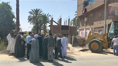 أسوان: استرداد 12 قطعة أرض أملاك دولة في إدفو