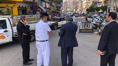 الدقهلية: استمرار رفع أي اشغالات وتحسين السيولة المرورية بالمنصورة