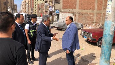 محافظ الدقهلية يتفقد قطع أراضي فضاء بحي شرق المنصورة