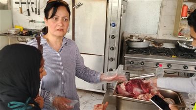 ضبط 63 كيلو لحوم وكبدة فاسدة بمطاعم الفيوم 