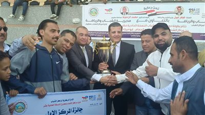 ختام منافسات النسخة الحادية عشرة من دوري مراكز الشباب بمحافظة مطروح