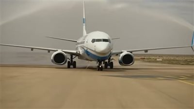 مطار العلمين الدولي يستقبل أولى رحلات ENTER AIR