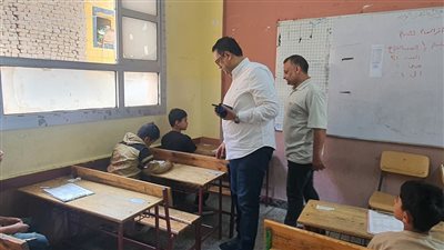 وكيل تعليم العربية يتابع الامتحانات لعددمن مدارس قرى السنطة وزفتى