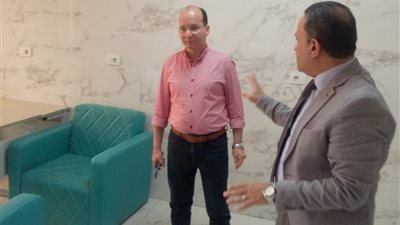  وكيل صحة الدقهلية يتفقد مستشفى صدر المنصورة 
