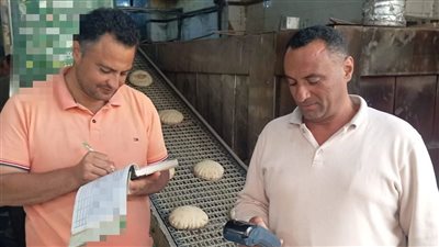 حملات تموينية مكثفة بشبراخيت تسفر عن ضبط مخالفات بالمخابز والتجار التموينيين
