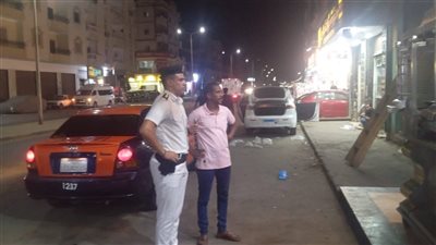 حملة ليلية بحي شمال الغردقة لضبط المخالفات ورفع الإشغالات قبل منتصف الليل