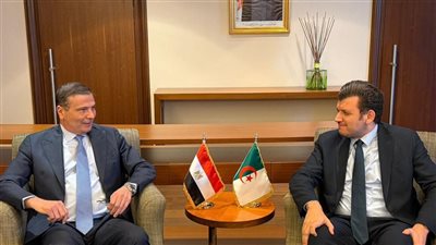 وزير الزراعة يبحث مع نظيره الجزائري تعزيز التعاون المشترك