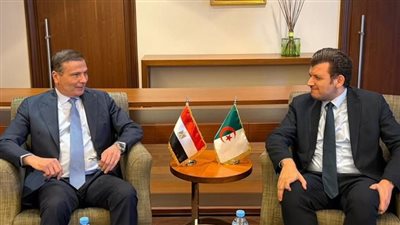 وزير الزراعة يبحث مع نظيره الجزائري تعزيز التعاون المشترك وتحقيق الأمن الغذائي المستدام
