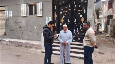 مياه البحيرة : تنفيذ قافلة خدمية وتوعوية متكاملة بقرية الكوم الأخضر