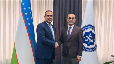 بحث أزمة التأشيرات الدراسية للطلاب المصريين في طشقند