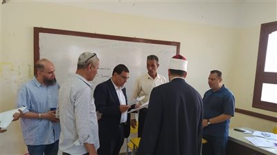 متابعة ميدانية لختام امتحانات الشهادة الإعدادية بالإسكندرية الأزهرية