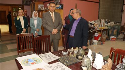 محافظ القليوبية يُجري جولة تفقدية موسعة بمكتبة مصر العامة ببنها 